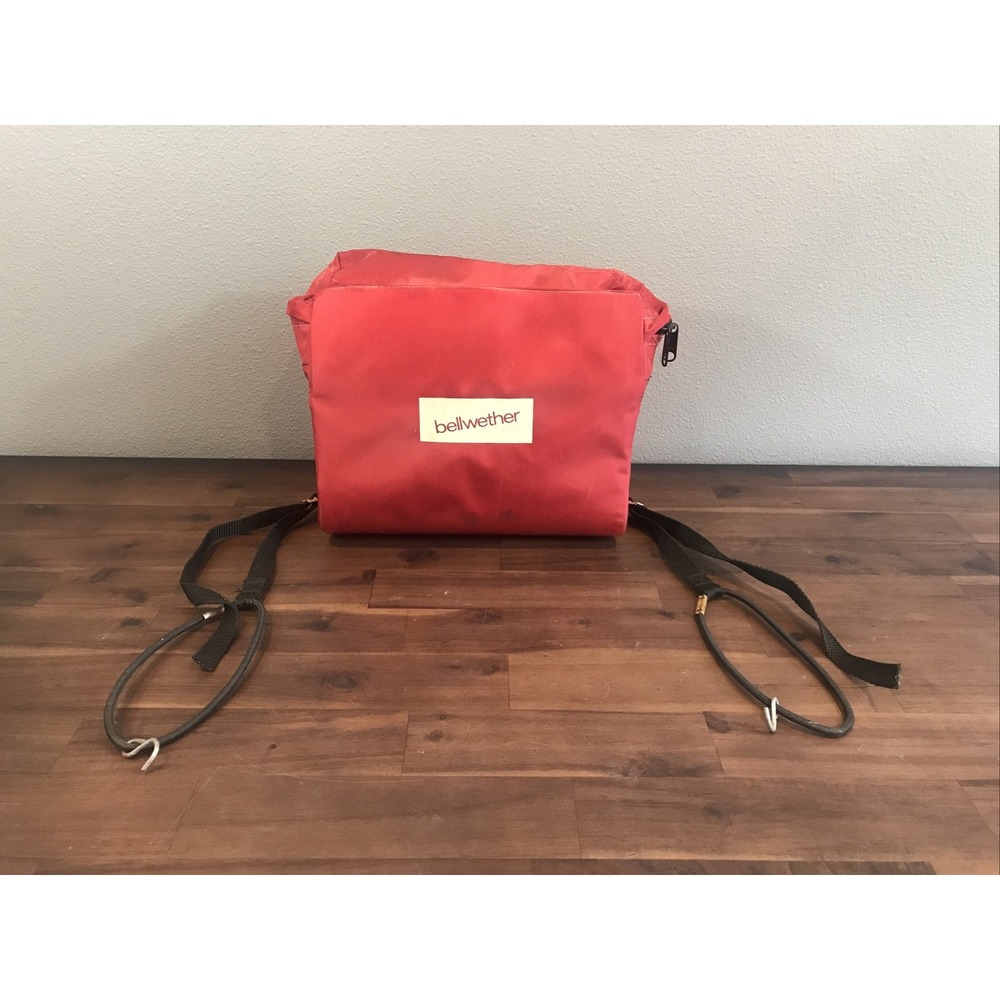 Vintage‎ 1977 Bellwether Bag Red